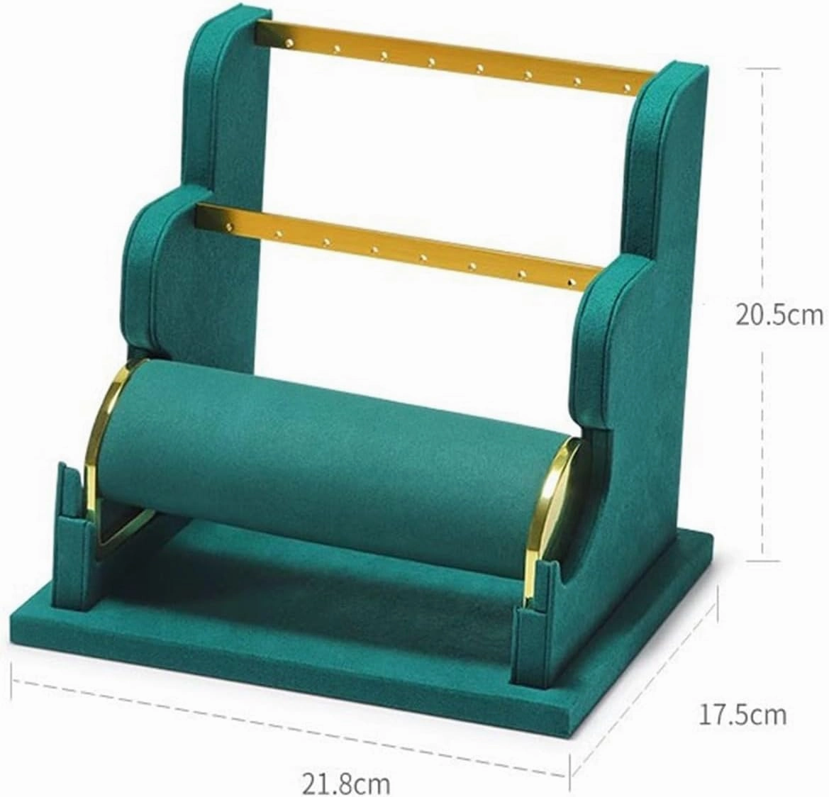 Jewelry Towers Earring Display Holder, Velvet Jewelry Display Stand, Detachable Bracelet Display Organizer Stand, Jewelry Holder for Watch Display Jewelry Rack (Color : A)