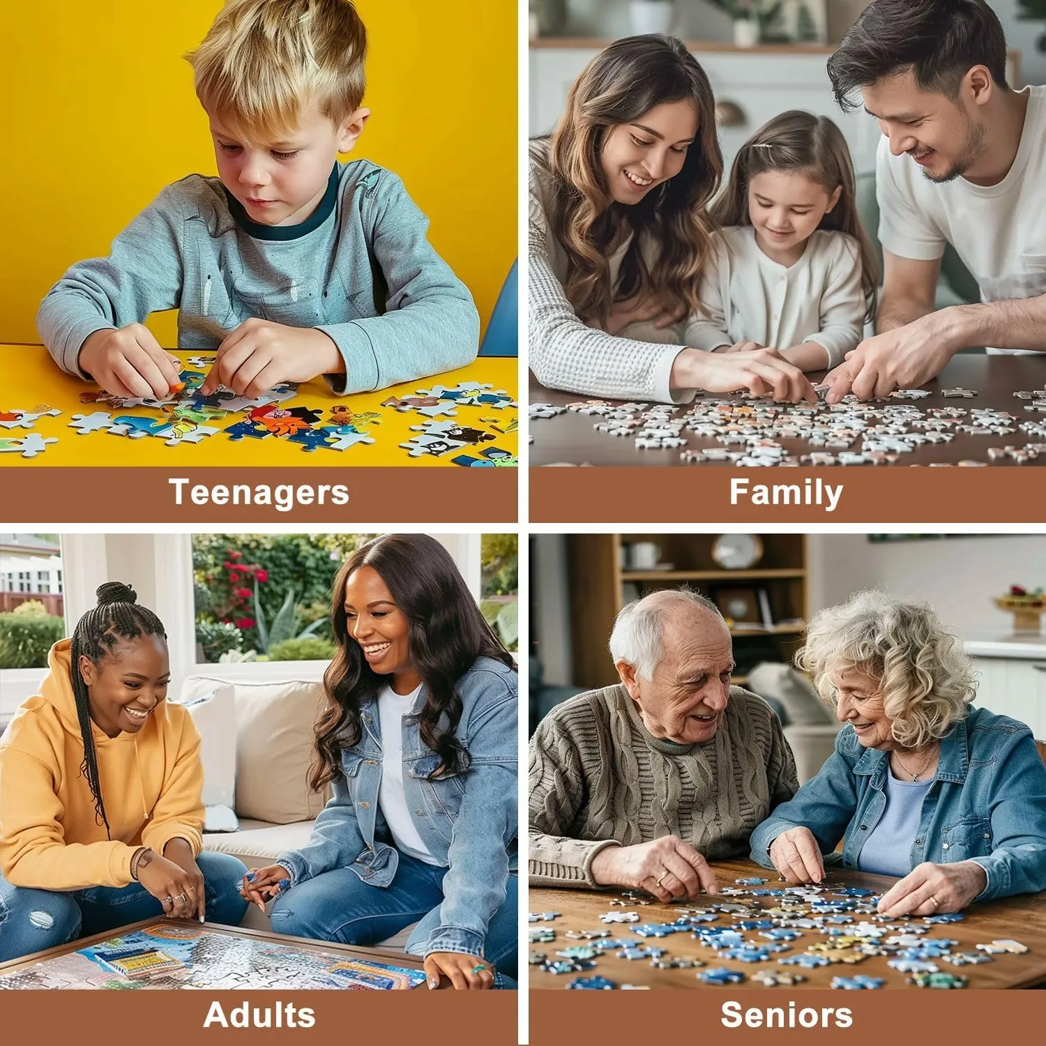 Jigsaw Puzzles 500 Pieces for Adult Mahjong Tiles Lined up Puzzle Game for Family Wooden Puzzle Toy Educational Games Puzzles for Home Decor