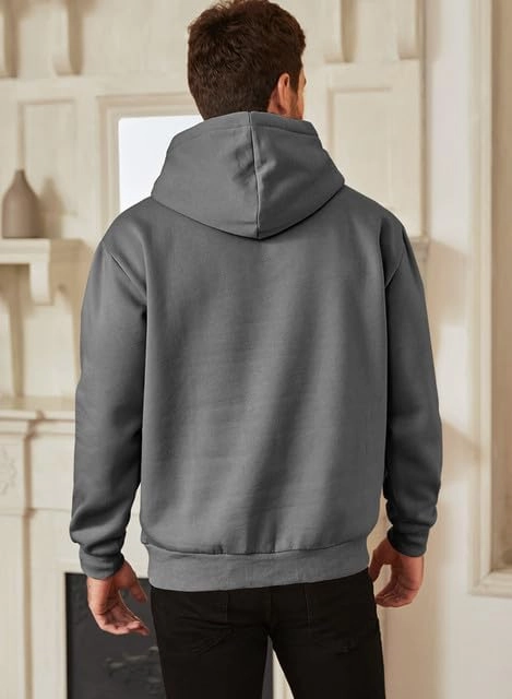JMIERR Mens Casual Cotton Hooded Collar Drawstring Hoodies Pullover Sweatshirts Casual Long Sleeve Shirts