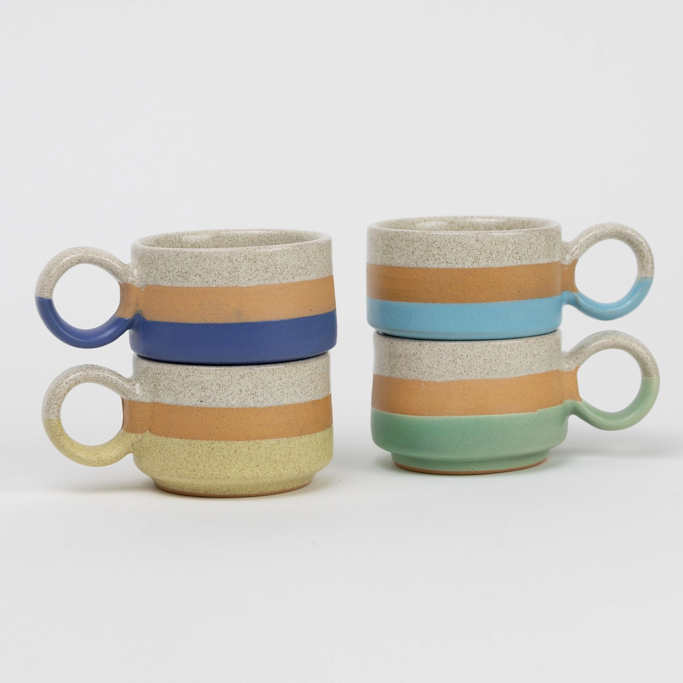 Kaphi Stacking Espresso Mug | Set of 4