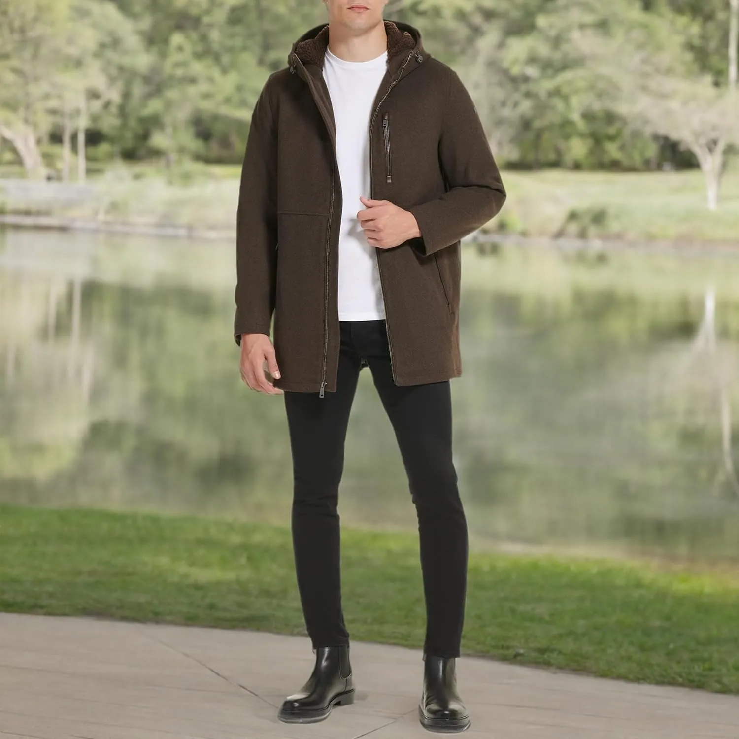 Kenneth Cole Men's Midweight Jacket