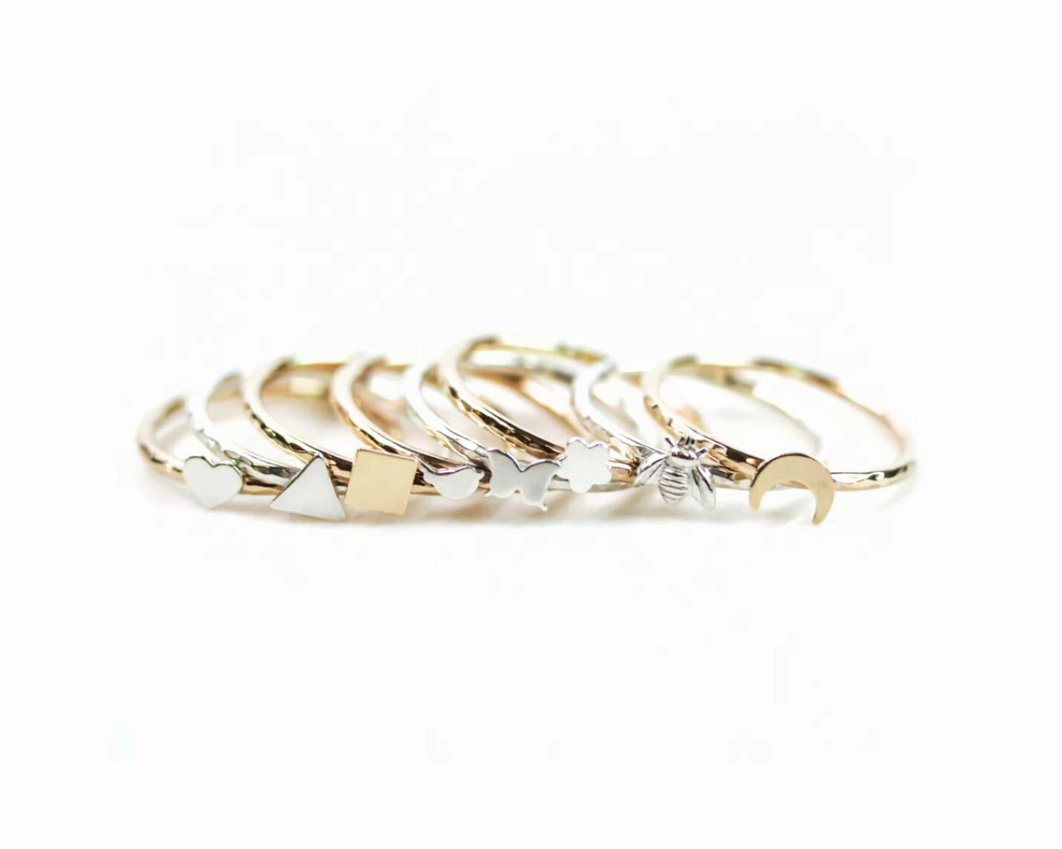 Keystone Shape Rings
