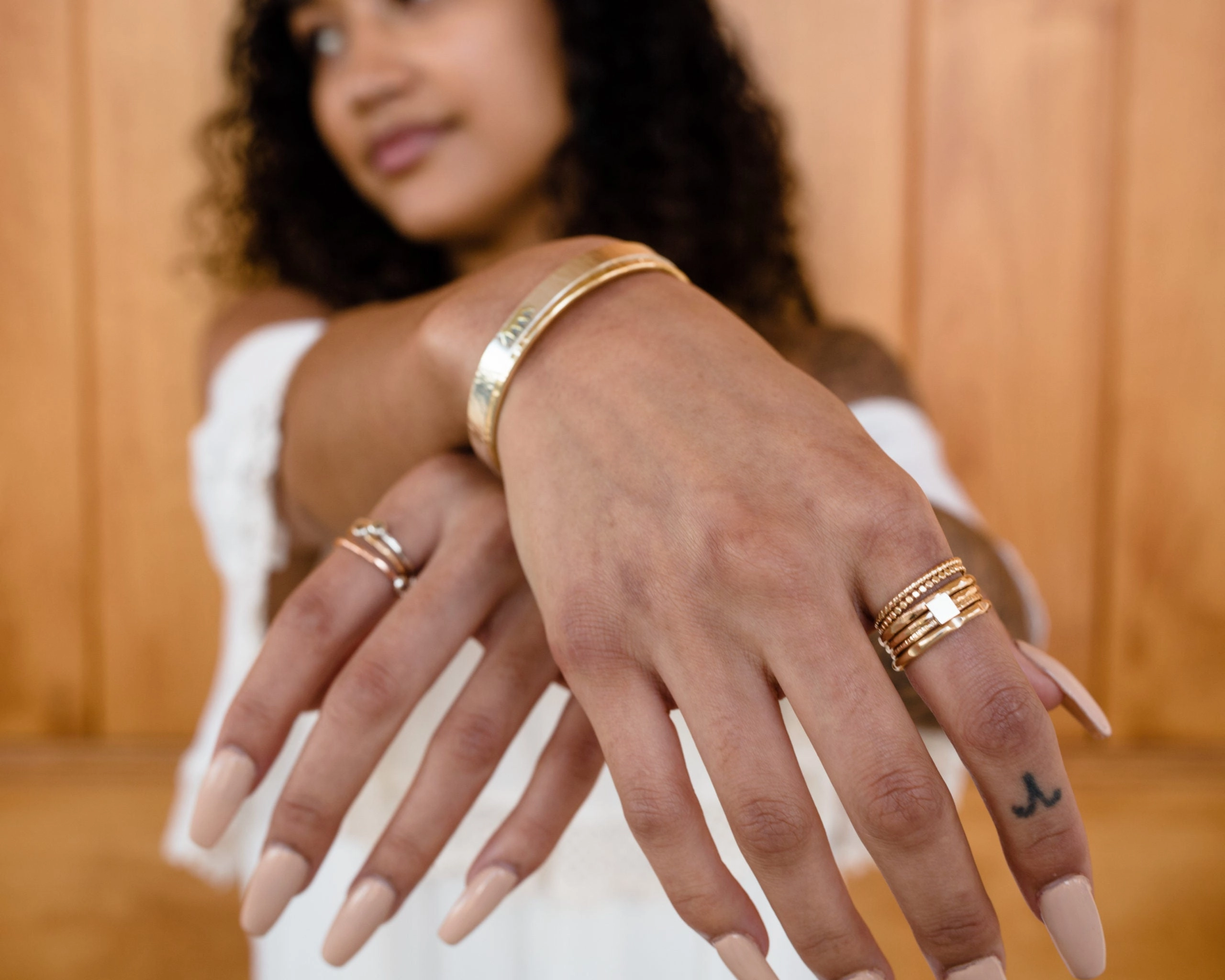 Keystone Shape Rings