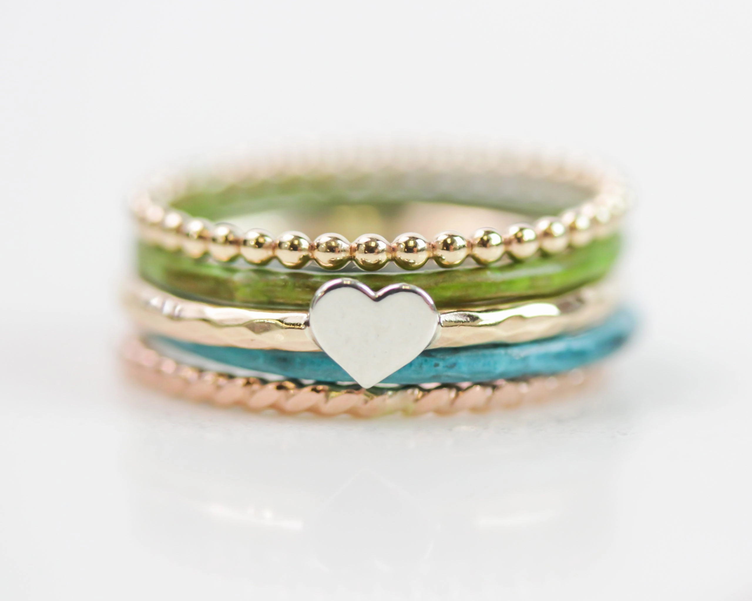 Keystone Shape Rings