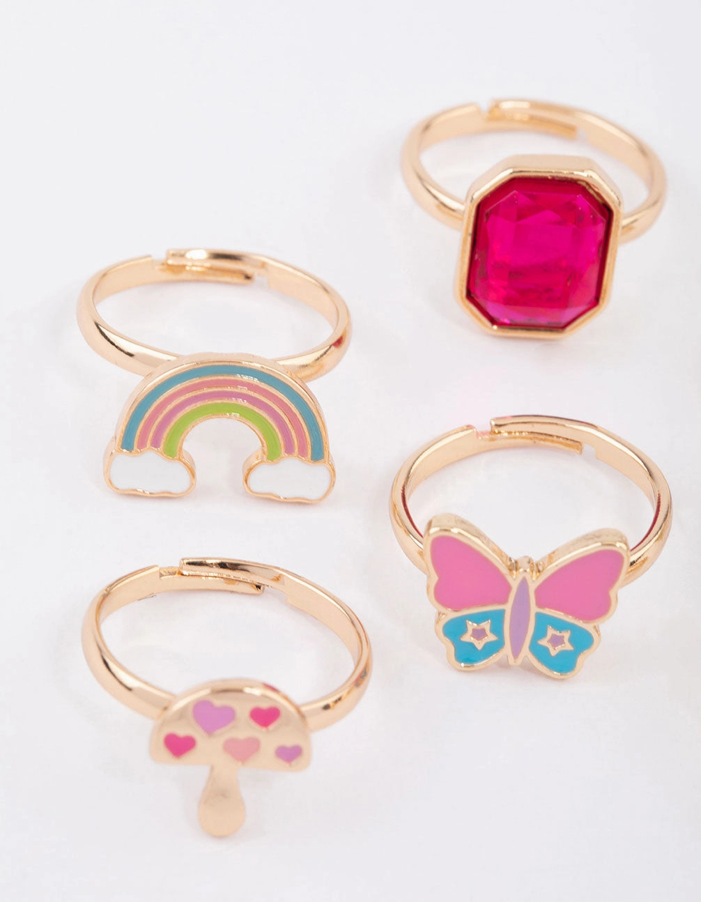 Kids Flower Garden Ring 6-Pack