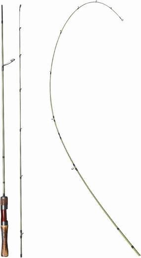 Kingdom Stream King Carbon Ultralight Spinning Casting Fishing Rods 1.45m/1.65m 4.8ft/5.4ftUL Power MF Action Baitcasting Travel River Rod