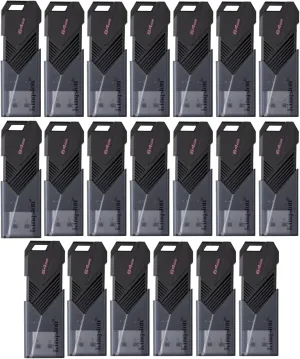 Kingston 64GB DataTraveler Exodia Onyx USB 3.2 Flash Drive (Matte Black) (20-Pack)