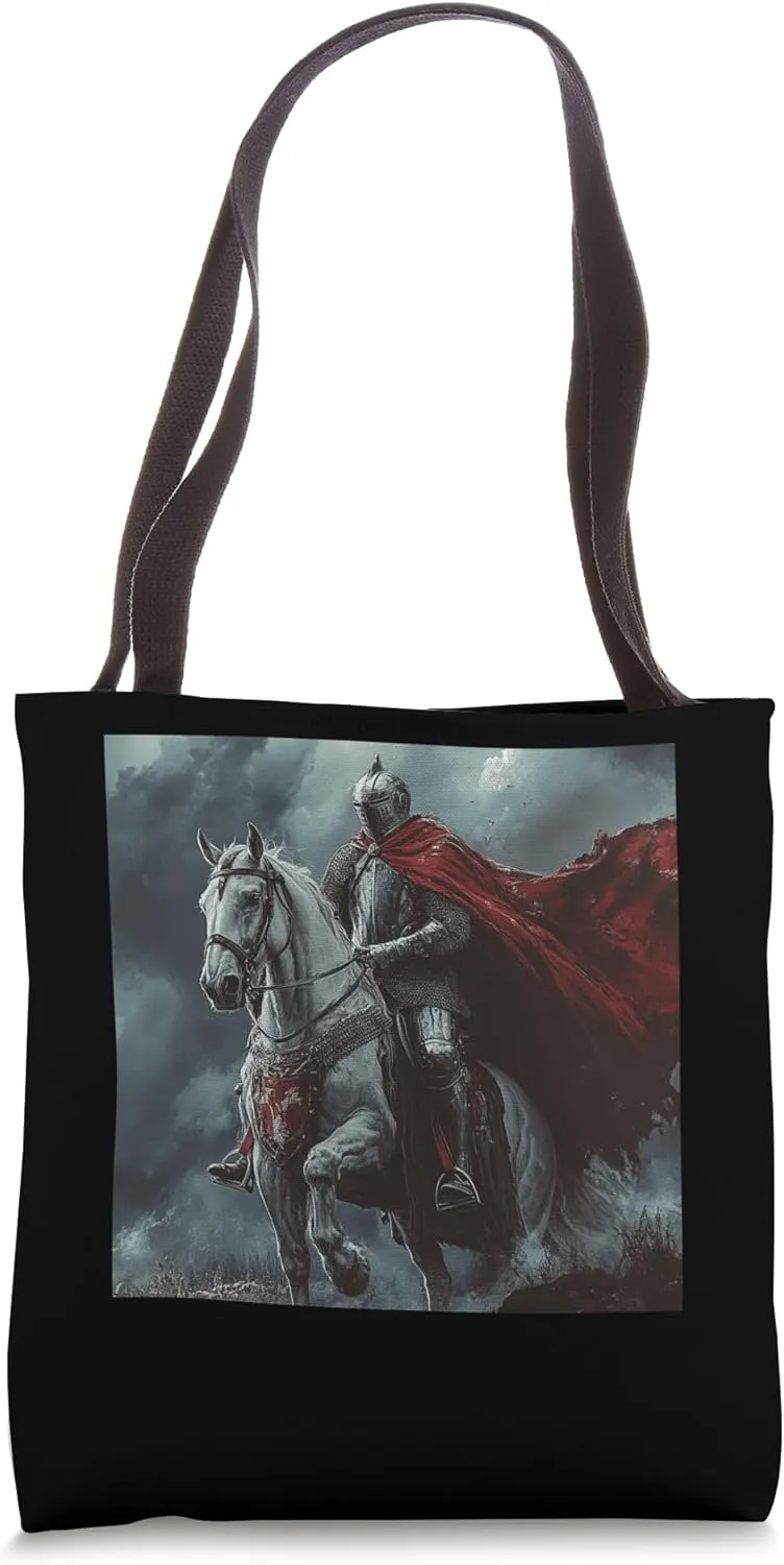 Knight Templar Crusader Costume Tote Bag