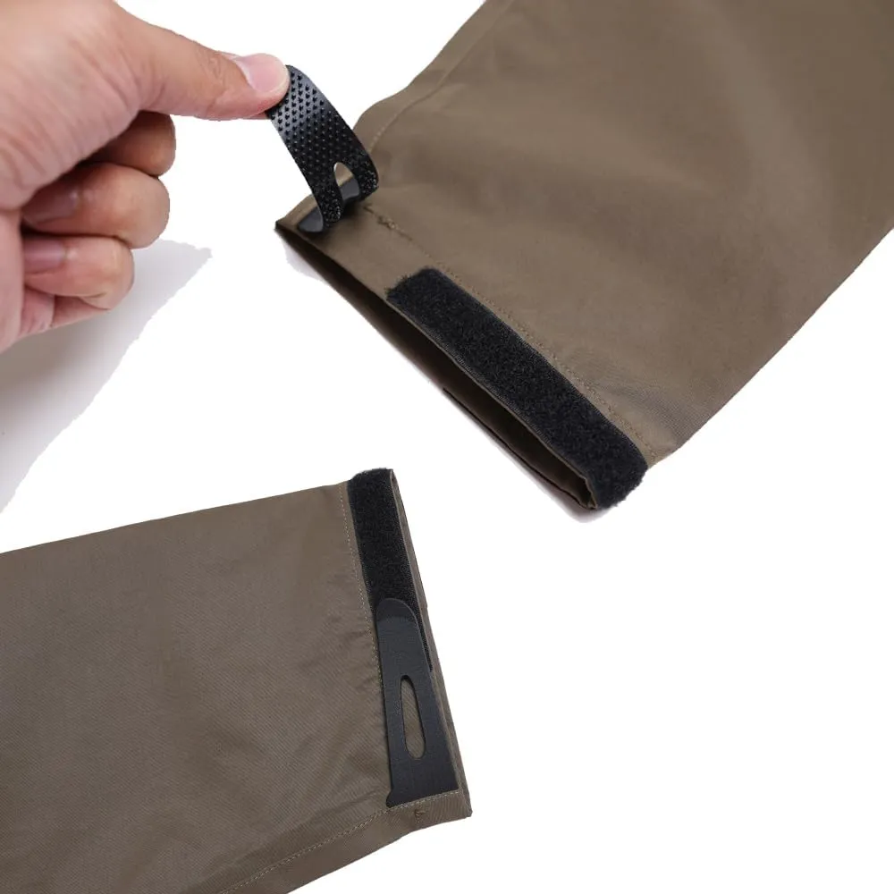 Kylebooker Fly Fishing Wading Jacket Outdoor Activities Waterproof Wader Jackets for Men and Women