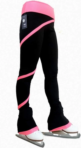 Ladies Figure Skating Training Suits Plus Velvet Pants
