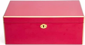 Large-Capacity Wood Jewelry Storage Box with Lock - Home Watch Collection Box - Gifts for Ladies