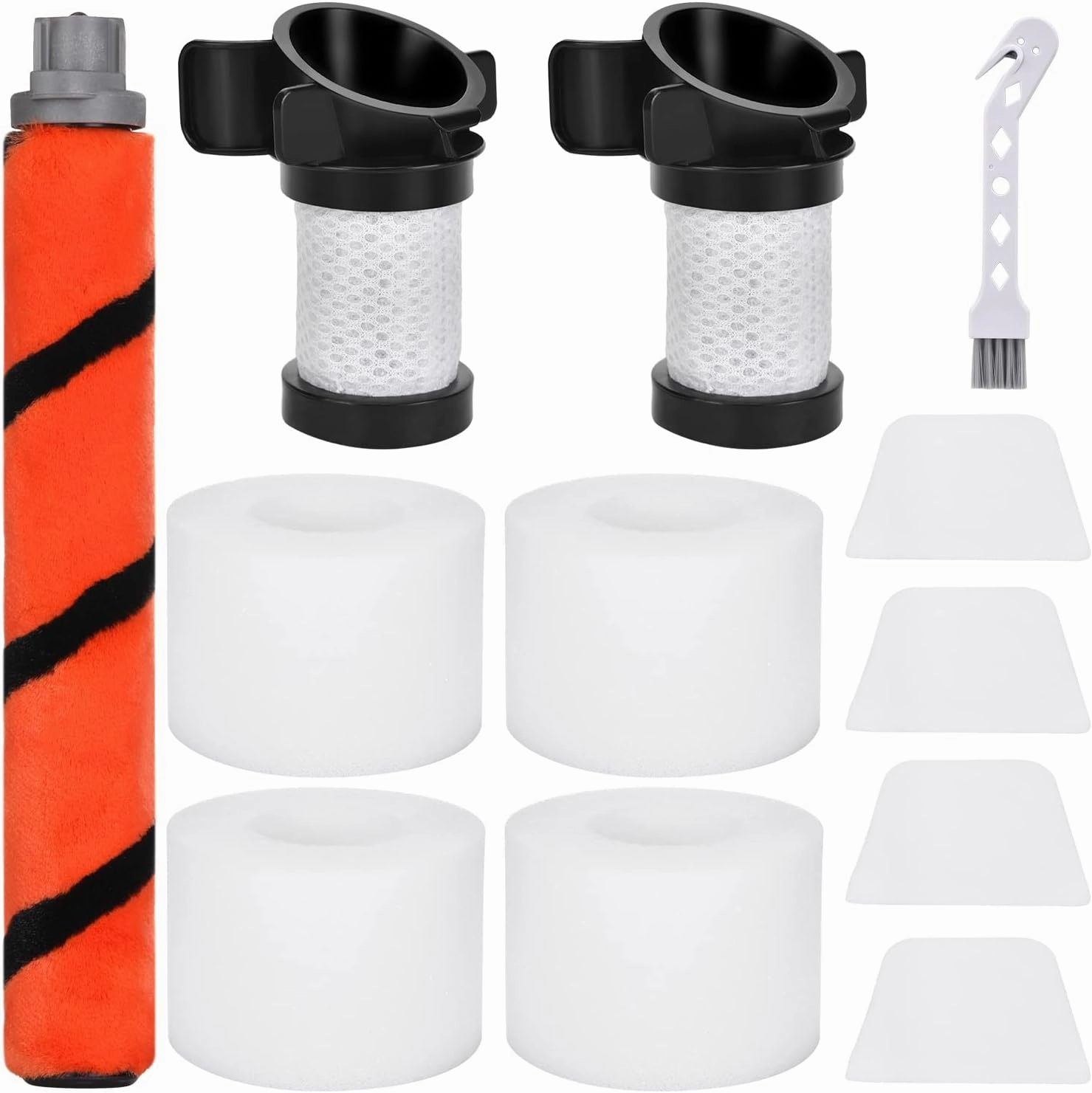 Leadaybetter Vacuum Filters Replacement for Shark ION Flex Duo Clean IF100 IF200 IF201 IF202 IF251 IF252 IF281 IF282 IF285 IR141 IR142 UF280 X30 X40 F60 F80 IC205, Compare to Part #XPREMF100&XPSTMF100