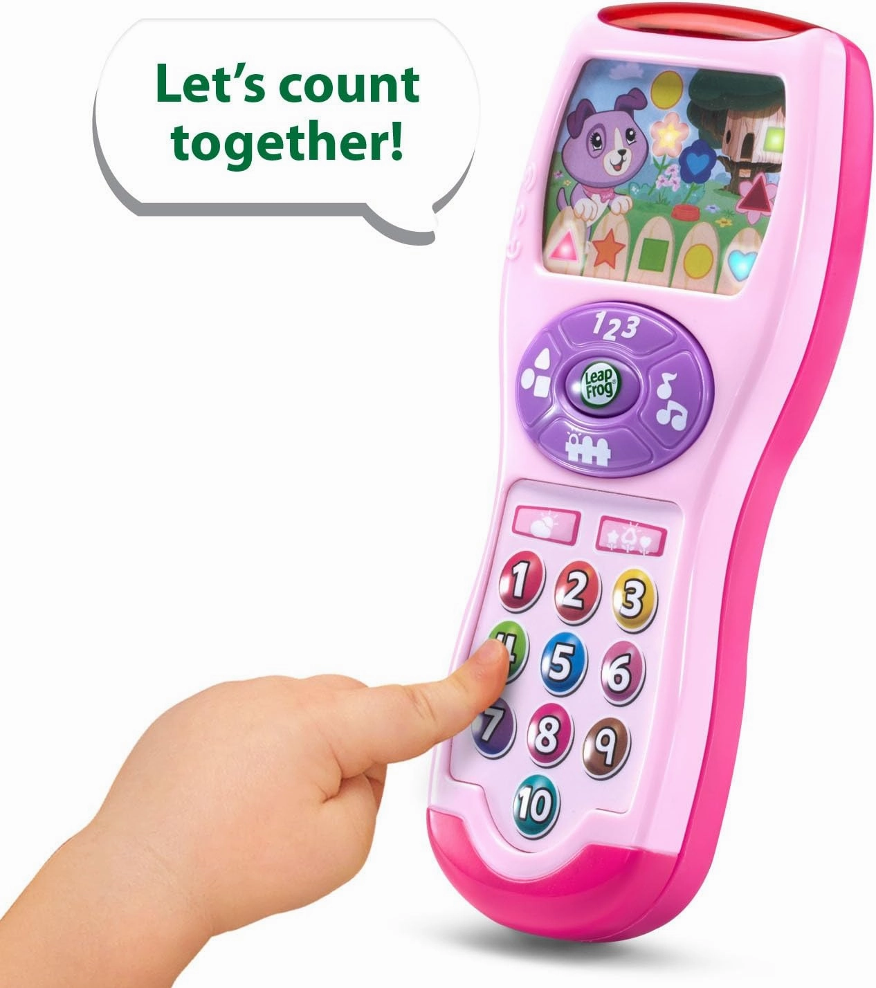 LeapFrog Violet's Learning Lights Remote, Pink