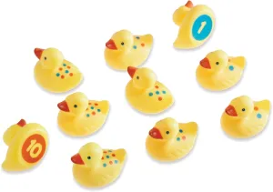 Learning Resources Number Fun Ducks - 10 Pieces, Ages 18  months Toddler Learning Toys, Preschool Toys, Toddler Bath Toys, Baby Bath Toys