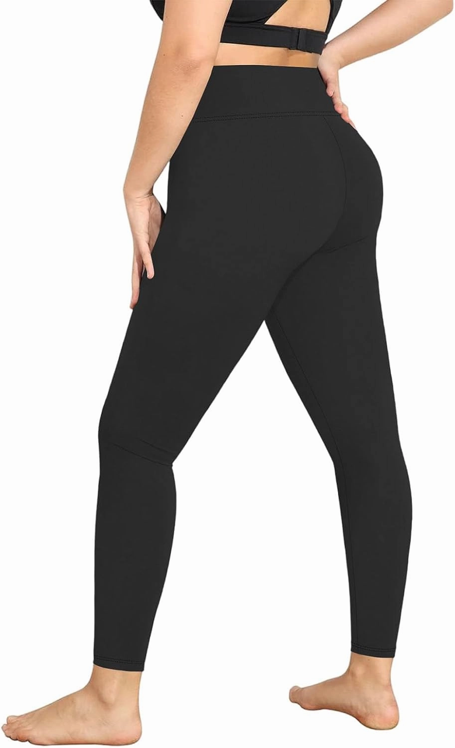 Leggings for Women Plus Size Tummy Control Lightweight Stretch High Waist Pants Soft Running Workout Trendy Yoga Pants