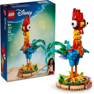 LEGO Disney Moana 2 Heihei - Building Toy for Kids, Girls & Boys, Ages 9  - Gift for Easter - Moana & Disney Toy for Fans - 43272