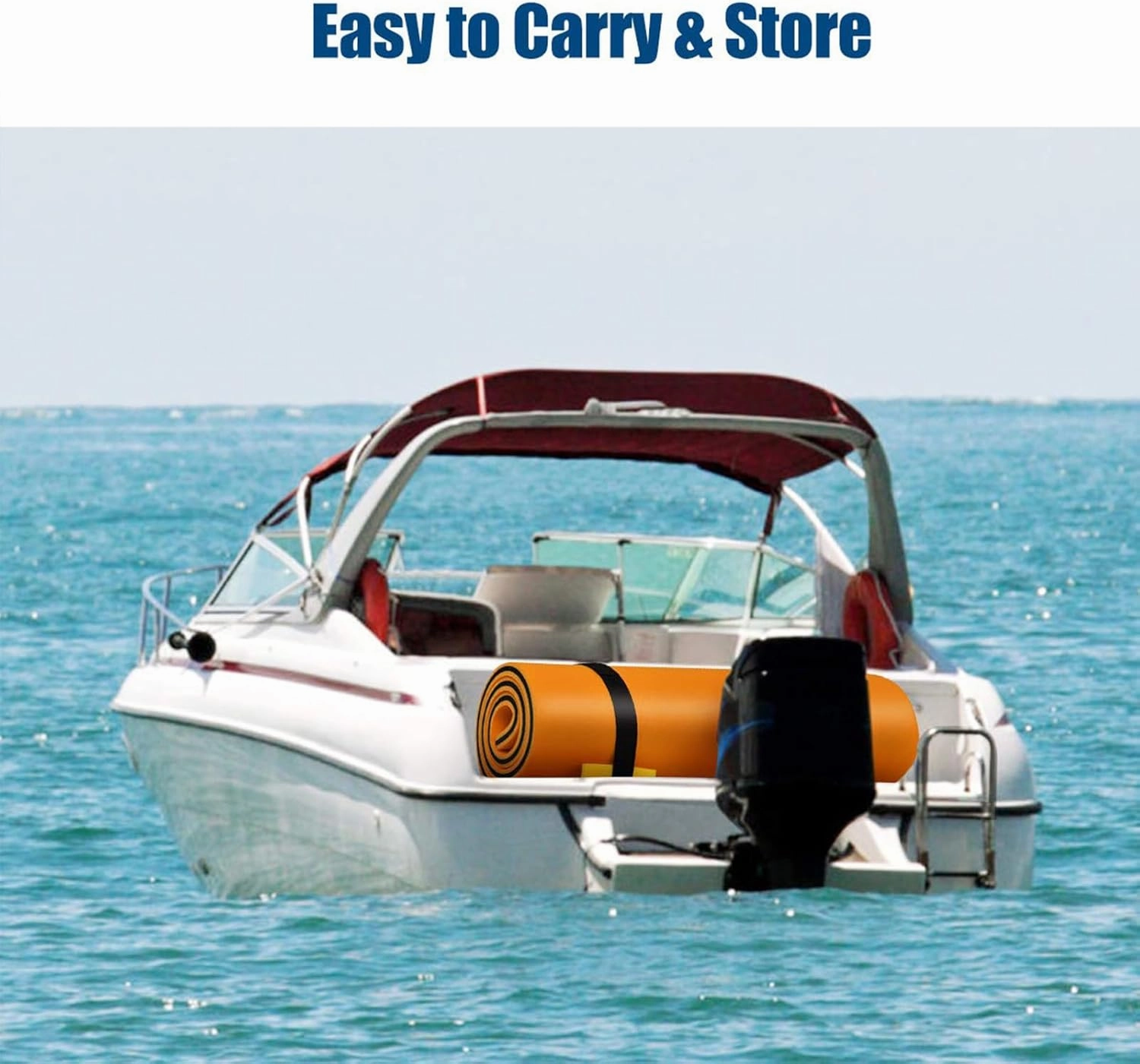 Lily Pad Floating Mat, Floating Mat for Lake, 3-Layer Tear-Resistant XPE Foam with A Bungee Tether, A Great Companion for Boat Trips and Pool Fun