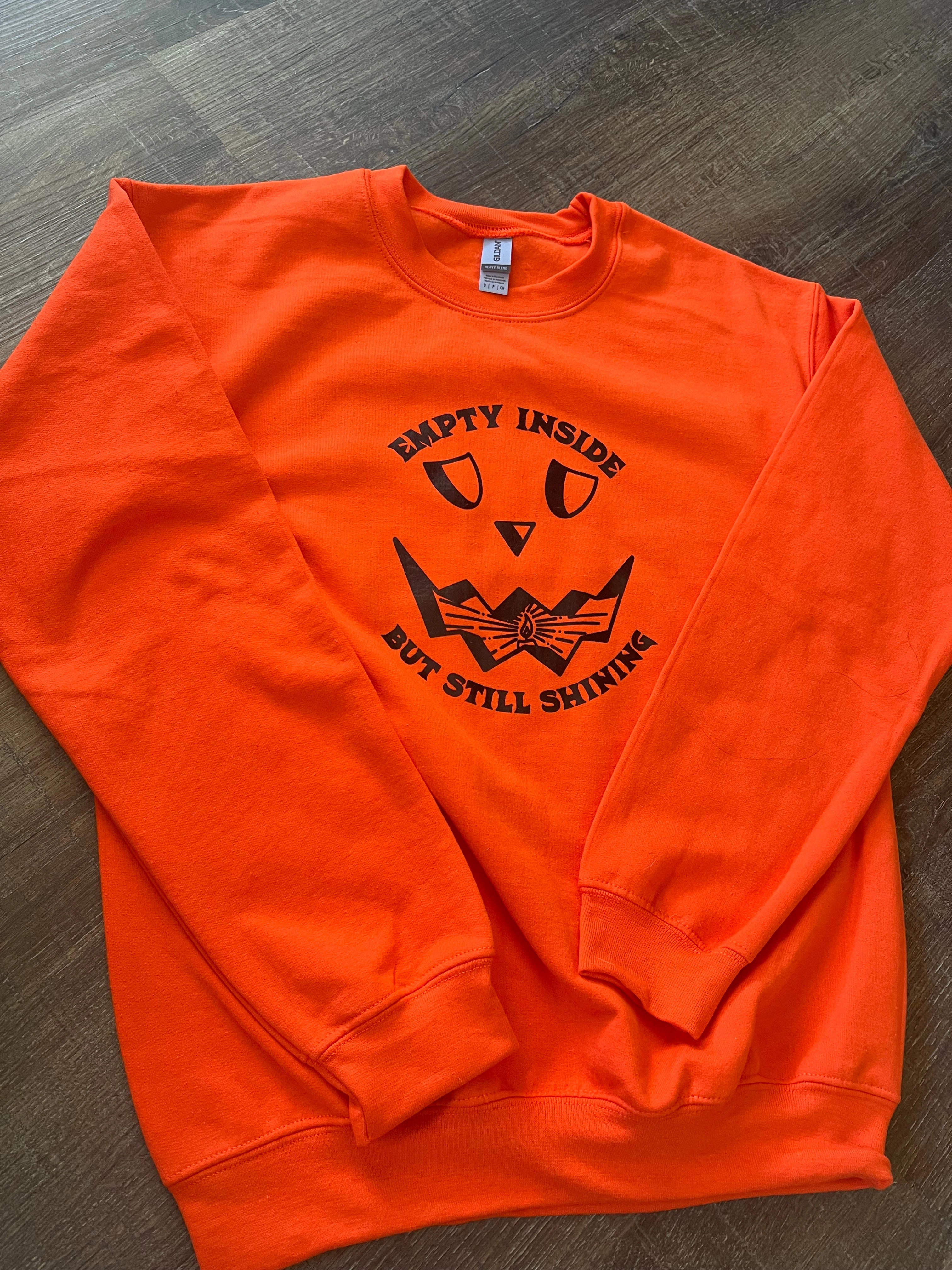 Limited edition Jack-o-lantern crewneck