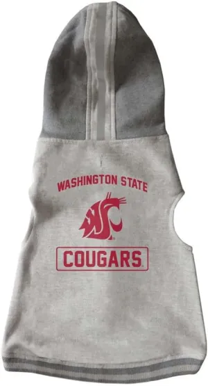 Littlearth NCAA Unisex NCAA Pet Hooded Crewneck with Team Logo and Name