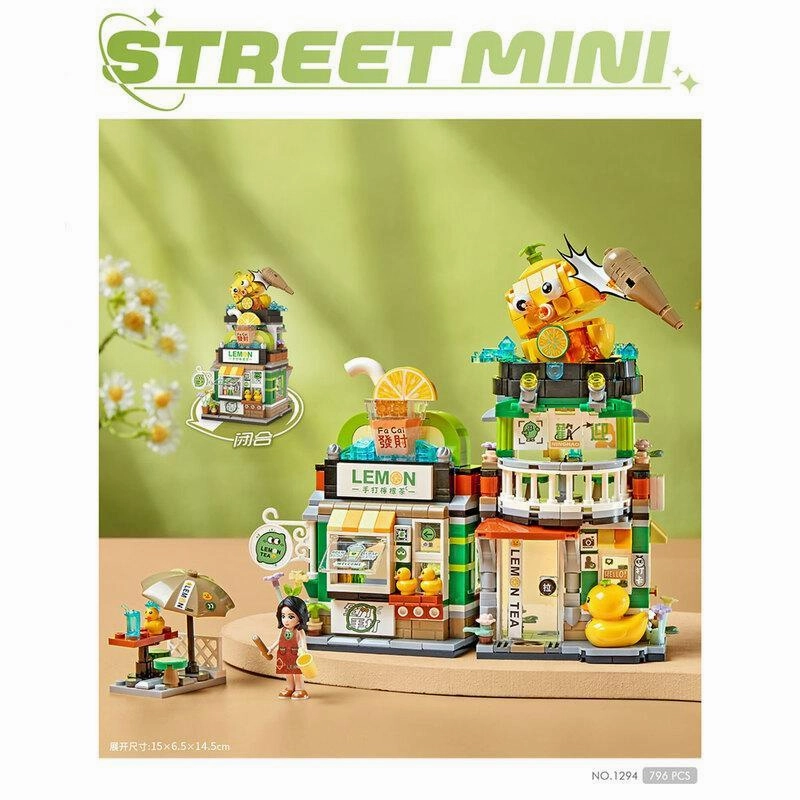 LOZ Mini Block Kit - Lemon Tea Shop