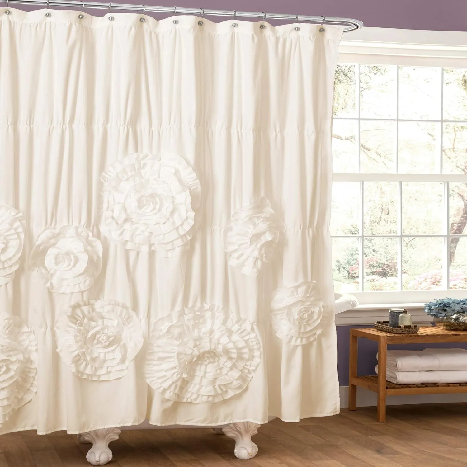 Lush Decor Serena Shower Curtain