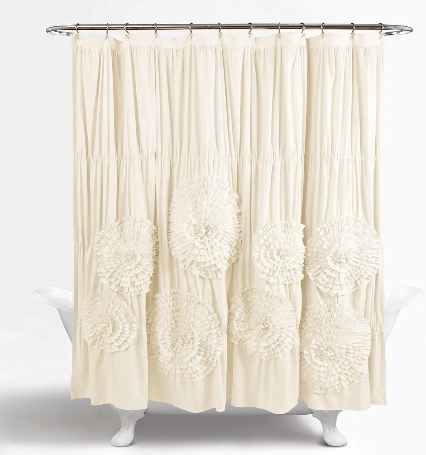 Lush Decor Serena Shower Curtain