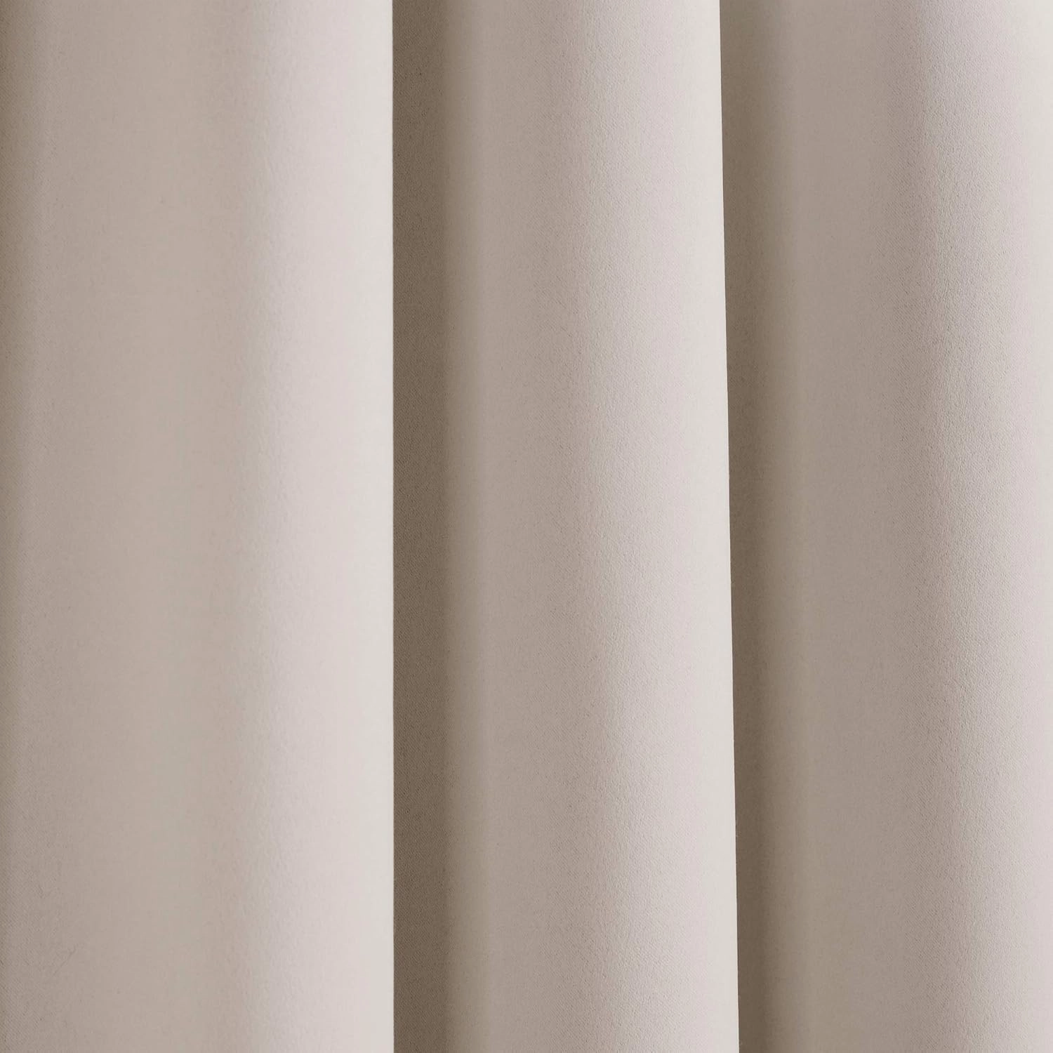 Lush Decor Insulated Knotted Tab Top Blackout Window Curtain Panels, Pair, 52" W x 95" L, Wheat - Blackout Curtains - Traditional & French Country Curtains For Living Room, Bedroom & Dining Room