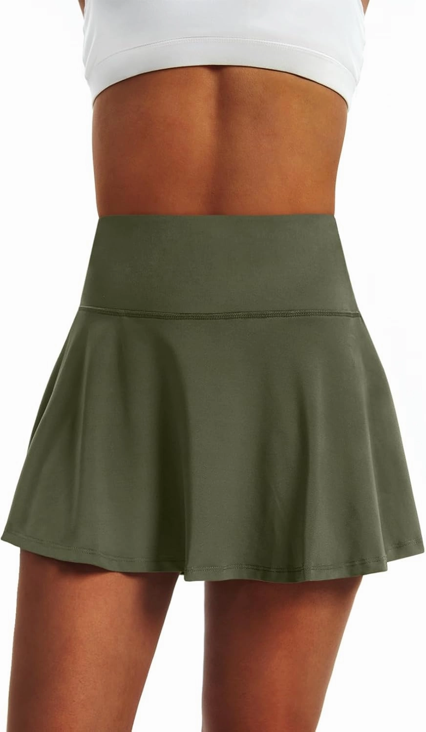 LXNMGO Women's High Waist Pleated Tennis Skirt with 4 Pockets Lightweight Athletic Golf Skorts Skirts for Running Workout