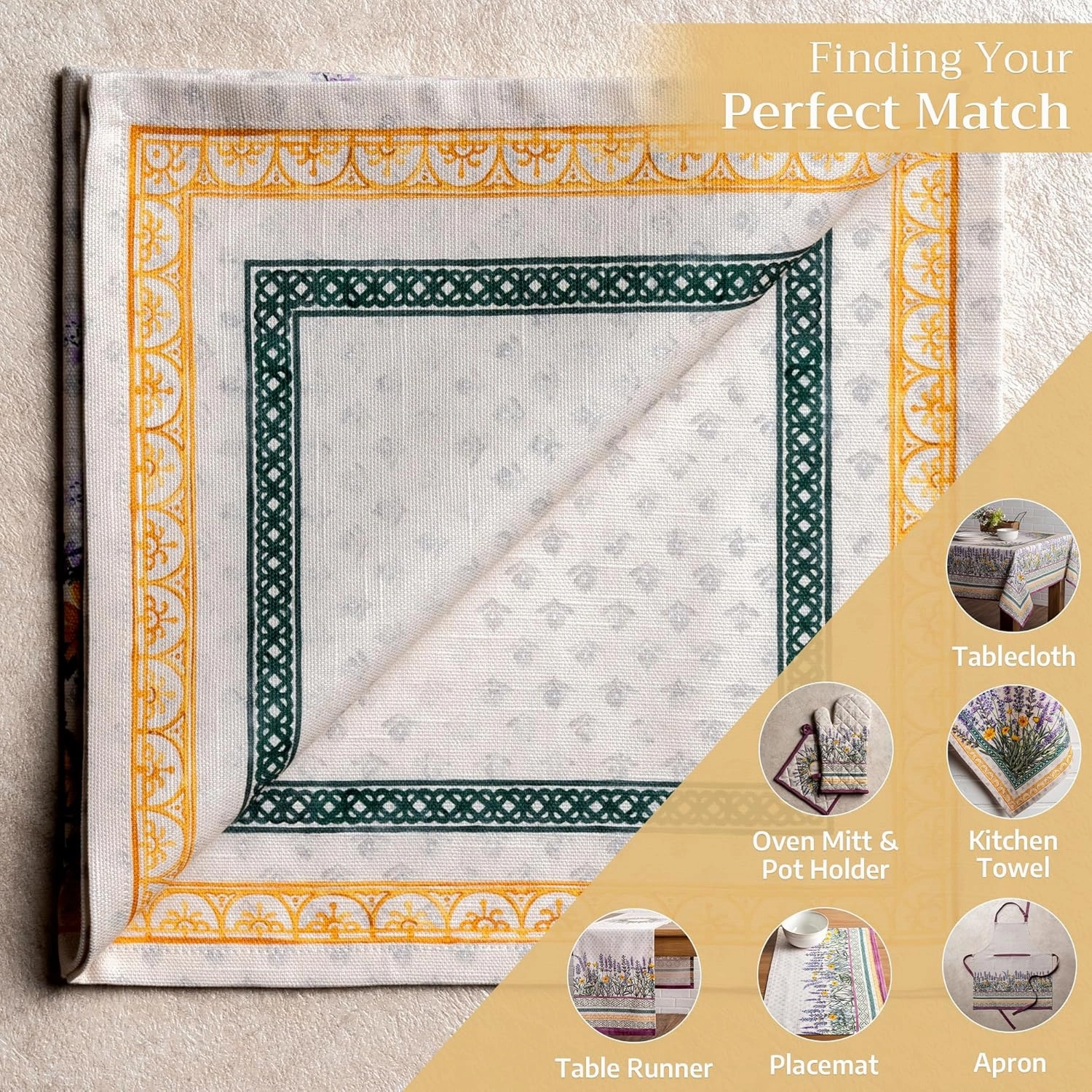 Maison d'Hermine Cloth Napkins Set of 4 100% Cotton Everyday Reusable Square Napkins Cloth Washable, Dinner, Party, Wedding, Restaurant, Spring/Summer (Fanny Lavender, 20" x 20")