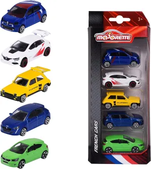 Majorette 212053166SM1 - Set of 5 Pieces for Metal Miniature Cars