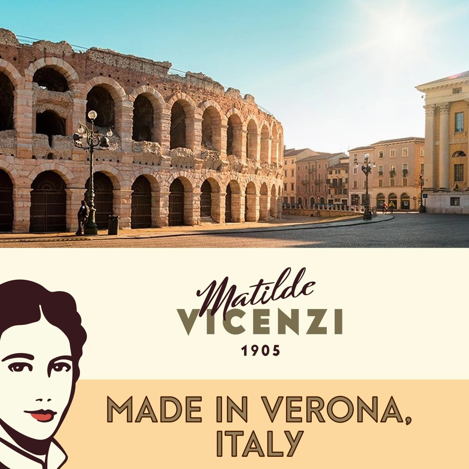 Matilde Vicenzi Verona Gift Tin - Assortment of Italian Pastries and Cookies for Father's Day - 32oz (907g)