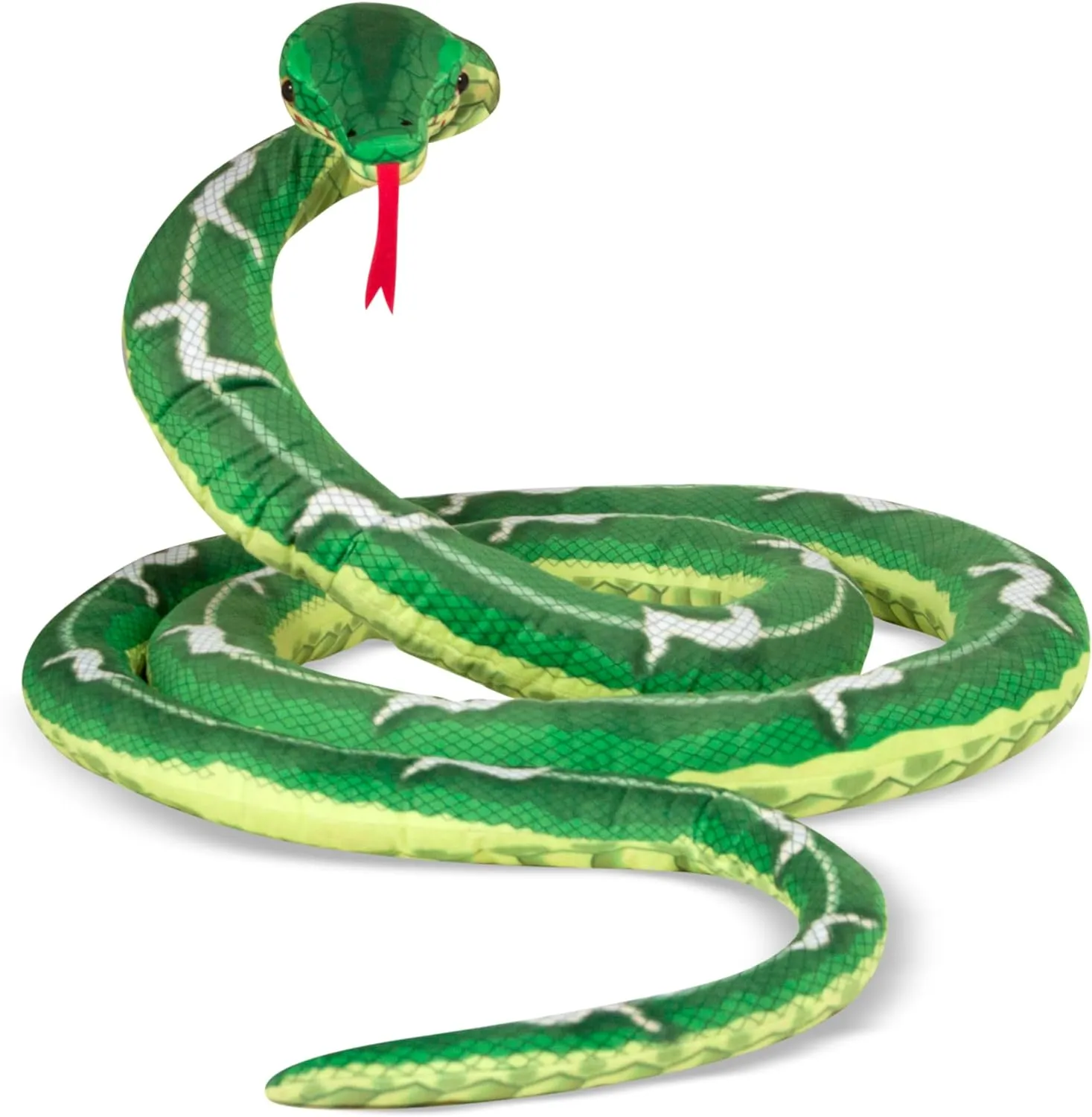 Melissa & Doug Giant Boa Constrictor - Lifelike Stuffed Animal Snake (over 14 feet long)