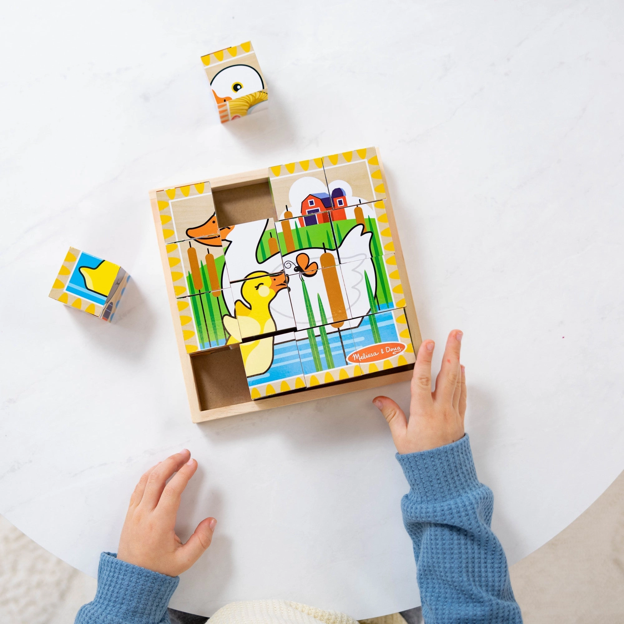 Melissa & Doug Farm Cube Puzzle