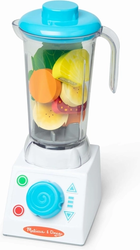 Melissa & Doug Smoothie Maker Blender Set with Play Food - 22 Pieces