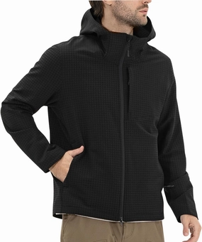 Men's Lightweight Windbreaker Hiking Softshell Jacket Water-resistant Full Zip Hoodies Golf Jackets