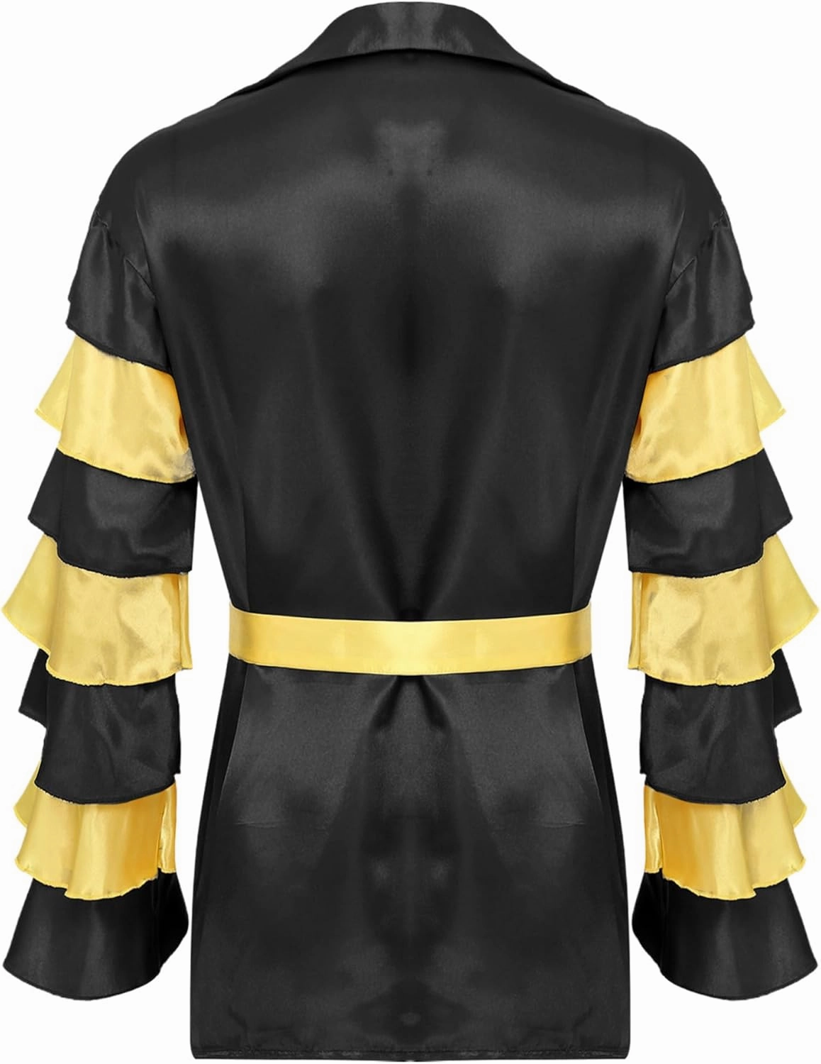 Mens Halloween Costume Rumba Samba Shirts for Stage Performances Dance Party Carnival