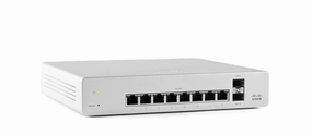 Meraki Cloud Managed MS220 Series 8 Port Gigabit PoE Switch - 8x 1GbE Ports - MS220-8P