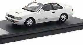 Metal Die Cast Toy Cars 1:43 for J-43571 Corolla Levin GT-Z 1987 Simulation Collection Resin Model Car Scene Decoration for Home Or Office Décor(White)