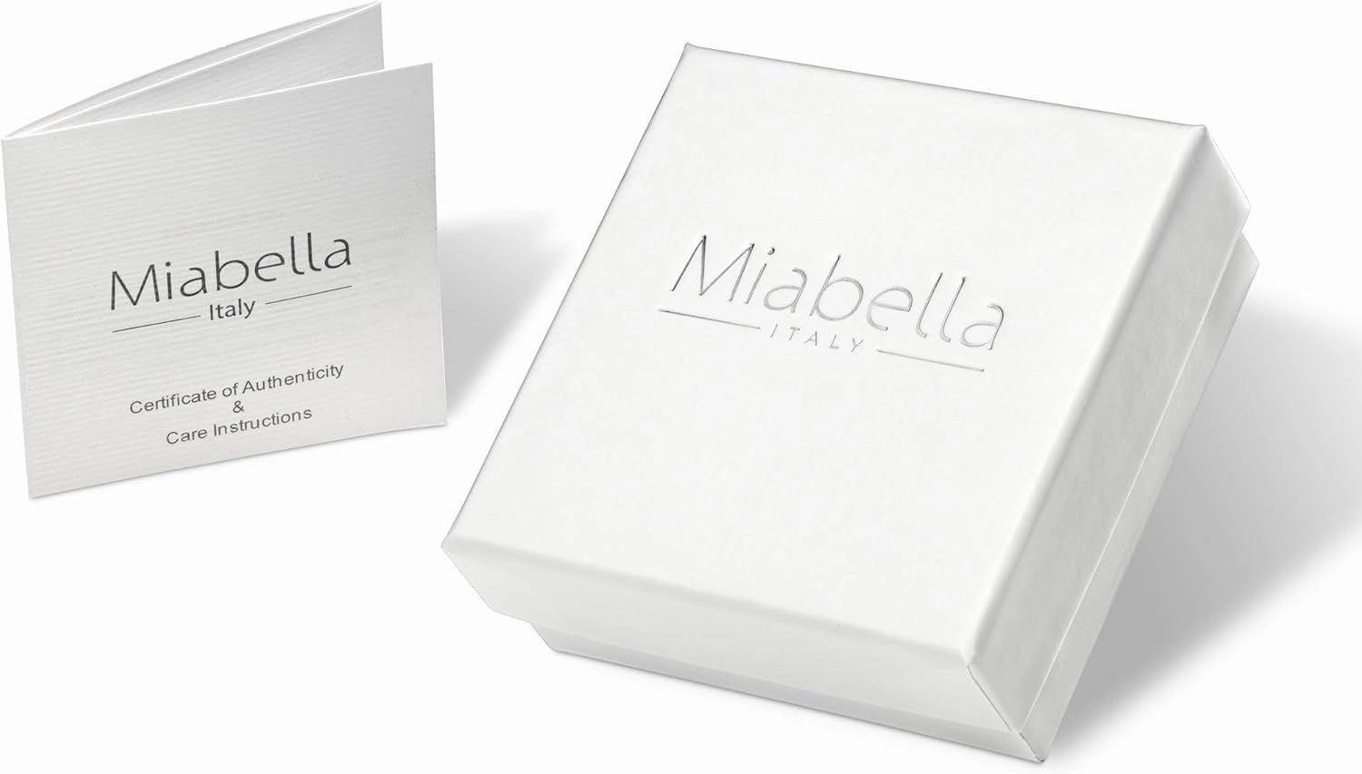 Miabella Solid 925 Sterling Silver Italian 3mm Diamond-Cut Flat Mariner Link Chain Necklace for Women Men, Made in Italy