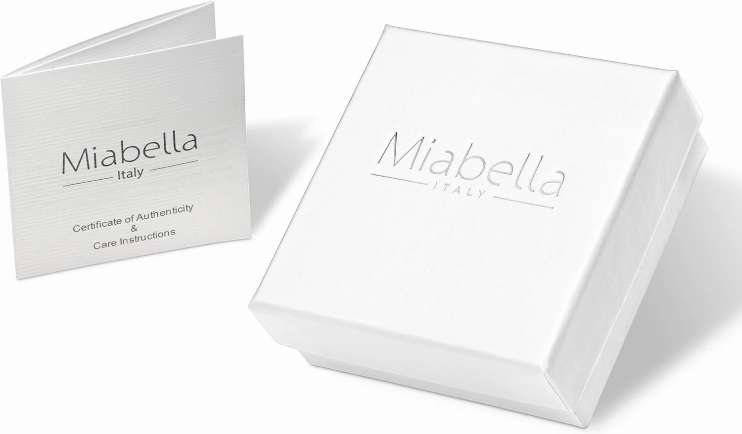 Miabella Solid 925 Sterling Silver Italian 3mm Thick Square Link Open Box Chain Necklace for Men/Made in Italy