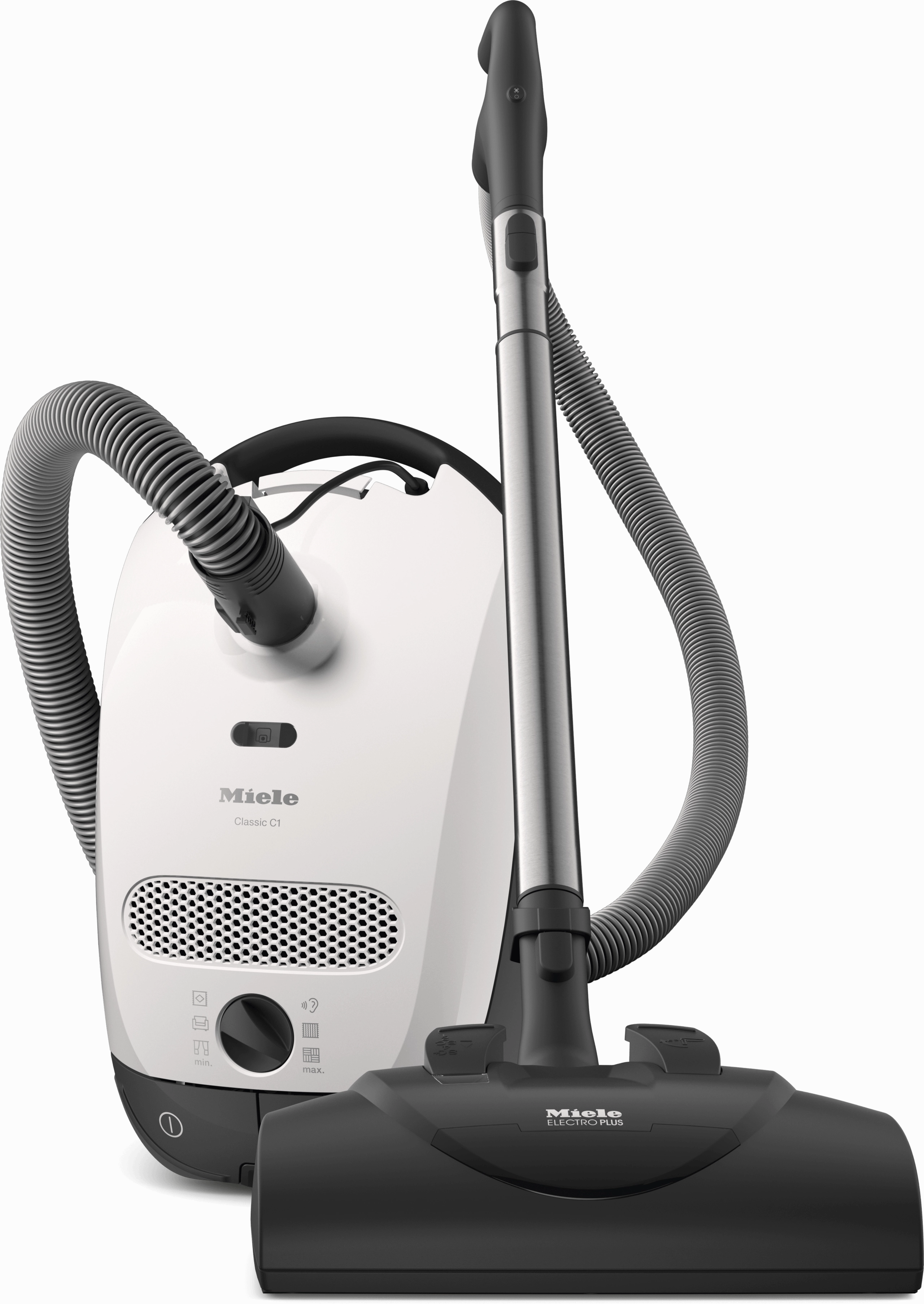 Miele CLASSICC1CATDOGPOWERLINESBBN0LOTUSWHITE Classic C1 Cat & Dog Powerline - Sbbn0 - Canister Vacuum Cleaners With Electrobrush For Thorough Cleaning Of Heavy-Duty Carpeting.