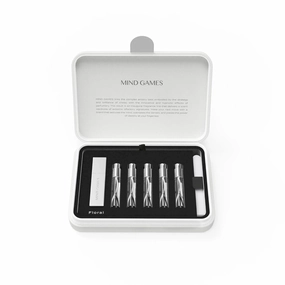 MIND GAMES Floral Discovery Set - Designer Perfume kit for Women & Men - Luxury Fragrance kit with Grand Master, Checkmate, Caissa, Ruy Lopez & Sans Voir - Designer Perfume Gift Set