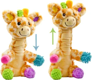 Mini Giraffe Sensory Plush Toy, Patches The Stuffed Giraffe Stretchy Neck Toy