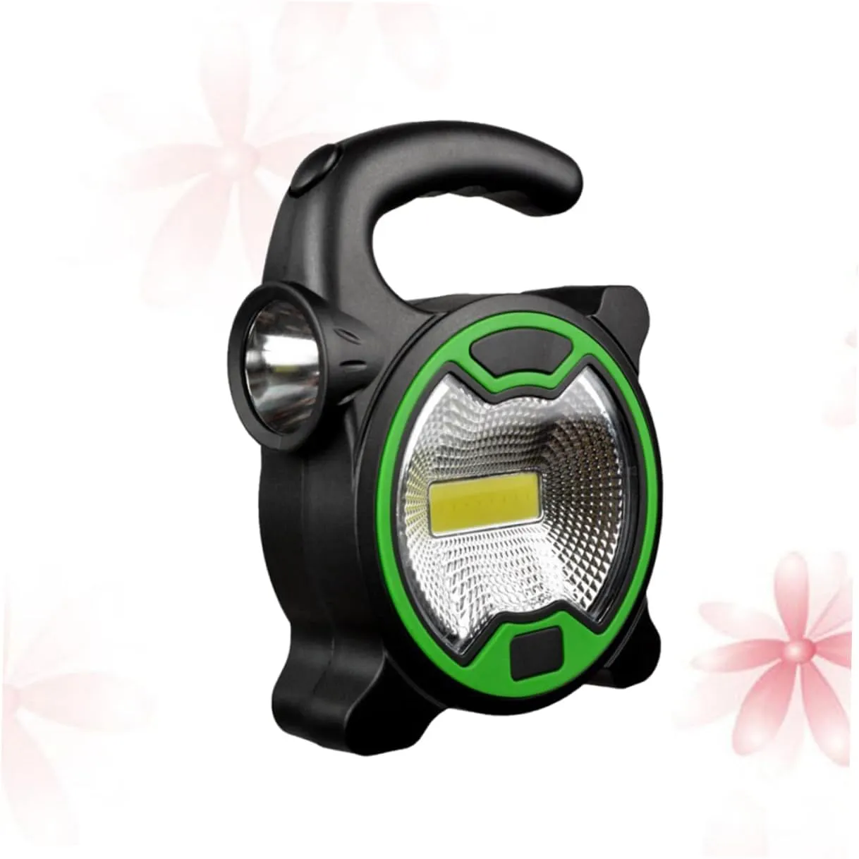 Mini Lantern LED Flashlights Work Light Camping Light Outdoor Lanterns Passenger Seat Pad Bike Cob