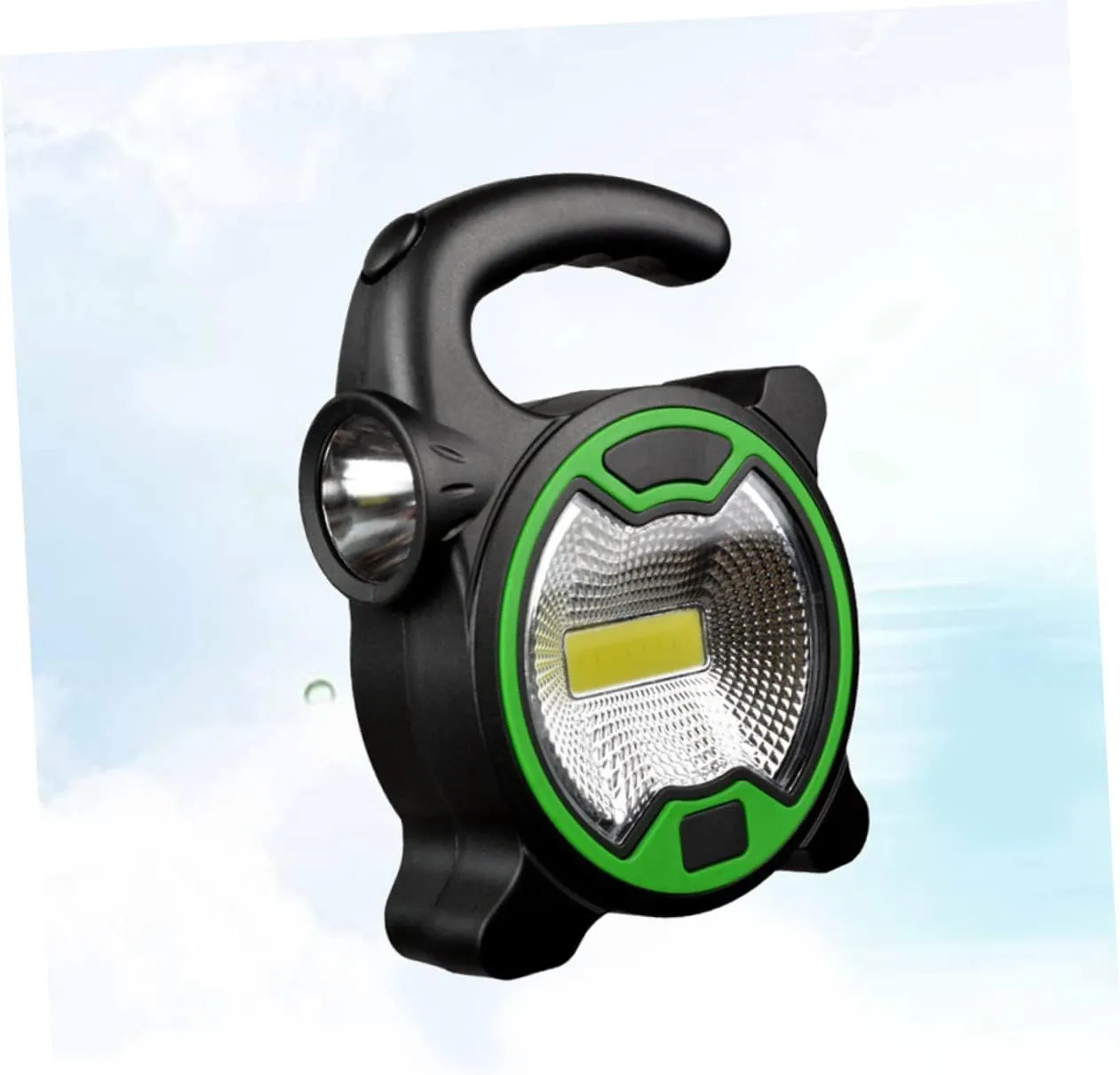 Mini Lantern LED Flashlights Work Light Camping Light Outdoor Lanterns Passenger Seat Pad Bike Cob