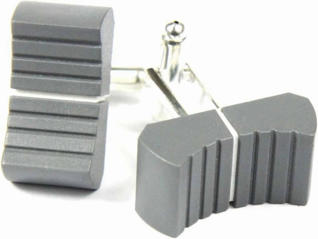 Miniblings Fader Cuff Links Cufflinks Controllers DJ Mixer Engineer Switch Gray