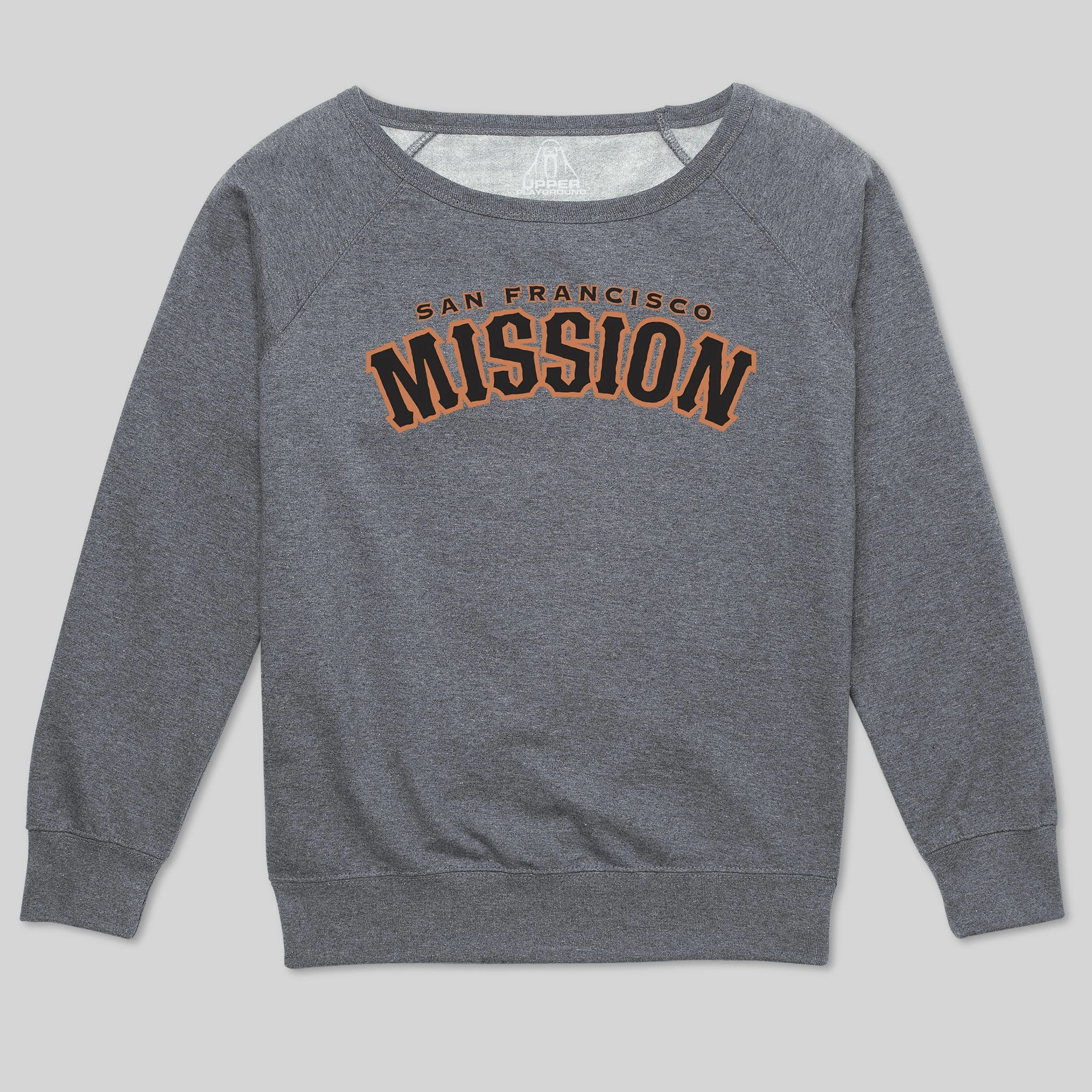 MISSION DISTRICT WOMEN'S SCOOP NECK SWEATSHIRT
