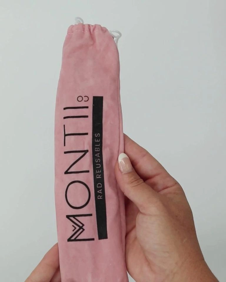 MontiiCo silicone straw set - dawn