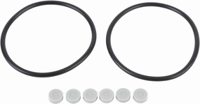 NAB Hub Adapter O Ring Kit, Rubber Ring for REVOX 2 Seal Rings and 6 Pucks Reel to Reel Tape Nab Hub Adapter Kit for Studer (Grey)