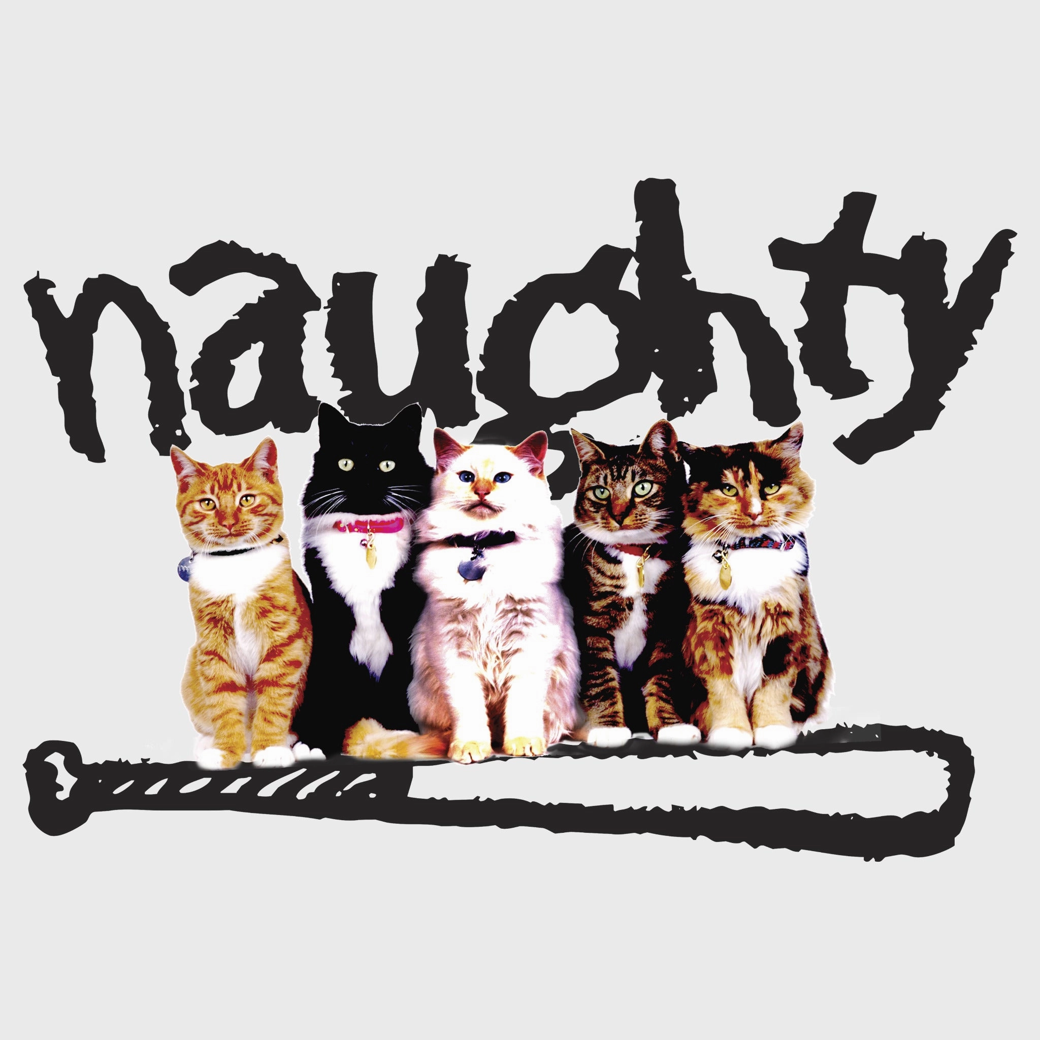 NAUGHTY CATS WOMEN'S SCOOP NECK SWEATSHIRT